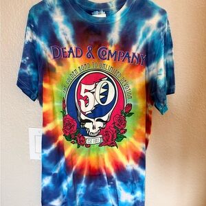 Dead & Co 50th anniversary Colorful Tie-Dye Shirt
